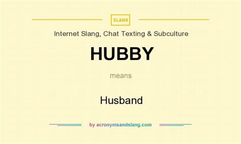 uhhby|HUBBY Definition & Meaning .